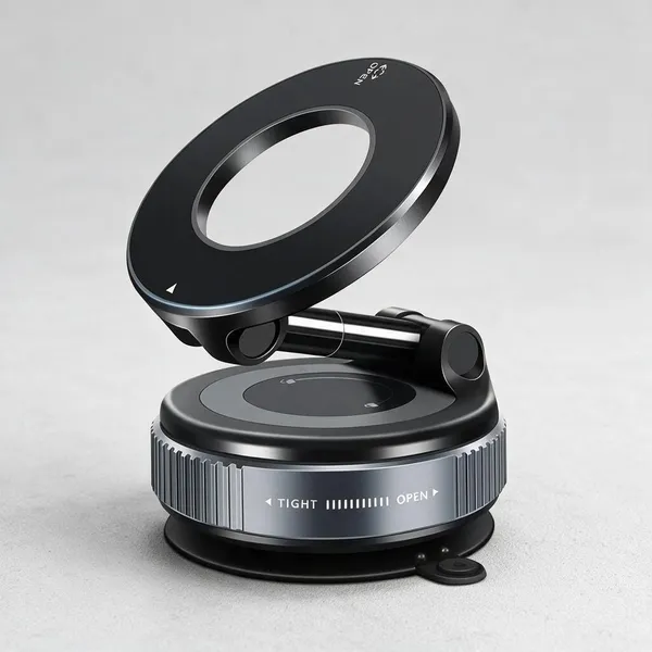 N52_Magnetic_Vacuum_Suction_360°_Foldable_Phone_Holder_Stand