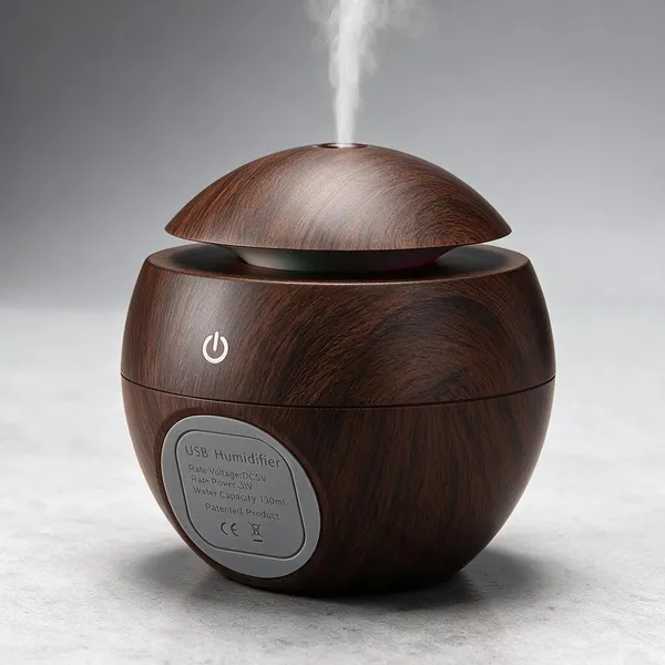 Wood-Grain_Abs_Usb_Ultrasonic_Aroma_Humidifier_Diffuser_With_LED