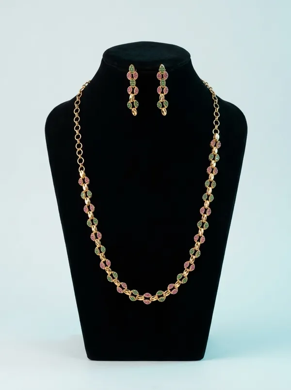 Goddess_Lakshmi_Coin_Choker_Necklace_Set_|_Gold-Plated_Temple_Bridal_Jewellery_with_Earrings