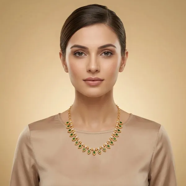 Temple_Thamarai_Necklace_Green