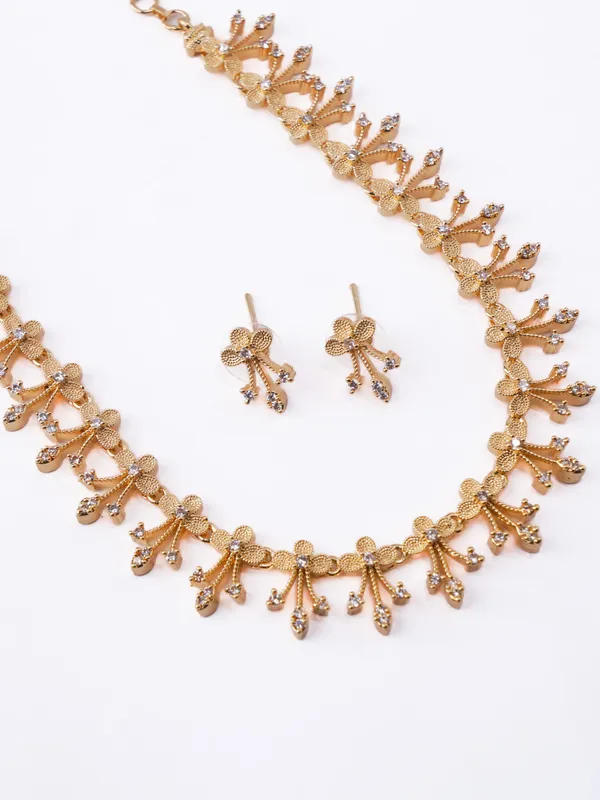 Pearl_White_Floral_Cascade_Necklace_Set_|_High-Quality_Long-Lasting_Jewellery