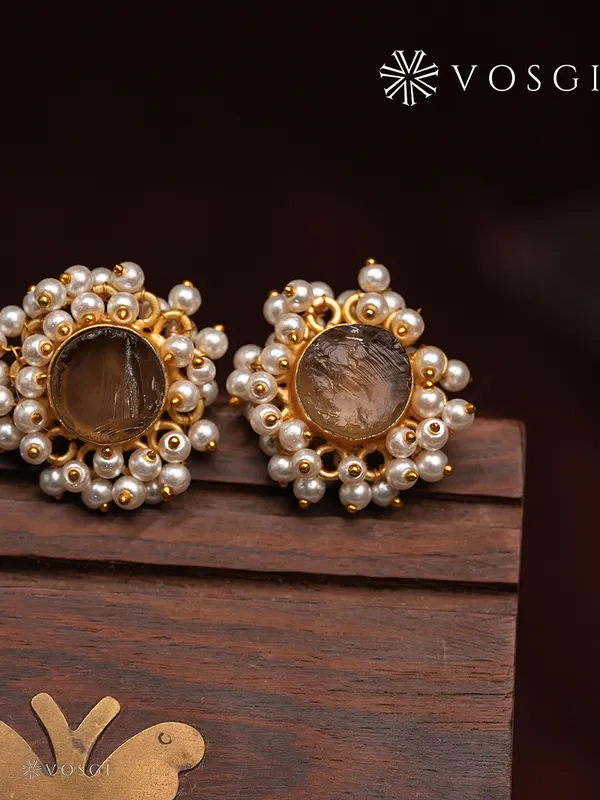 Nakashi_Bloom_Earrings_-_Brown
