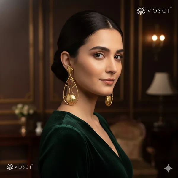 Gopura_Veli_Earrings_-_Yellow