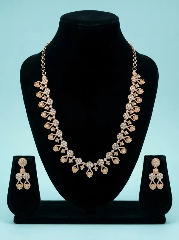 Pearl_White_Floral_Bloom_Statement_Necklace_Set_|_High-Quality_Long-Lasting_Jewellery
