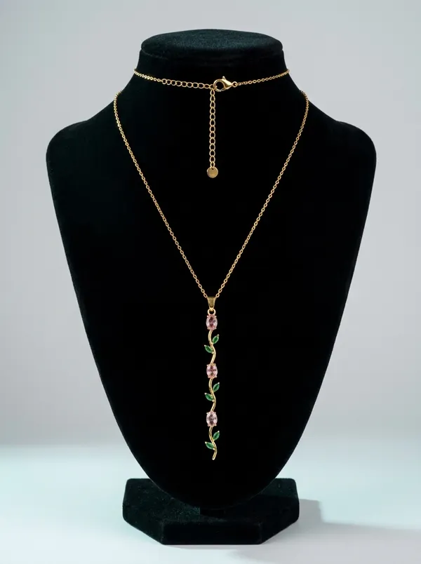 Aurelia_Vine_Pendant_Necklace_-_Pink_&_Green