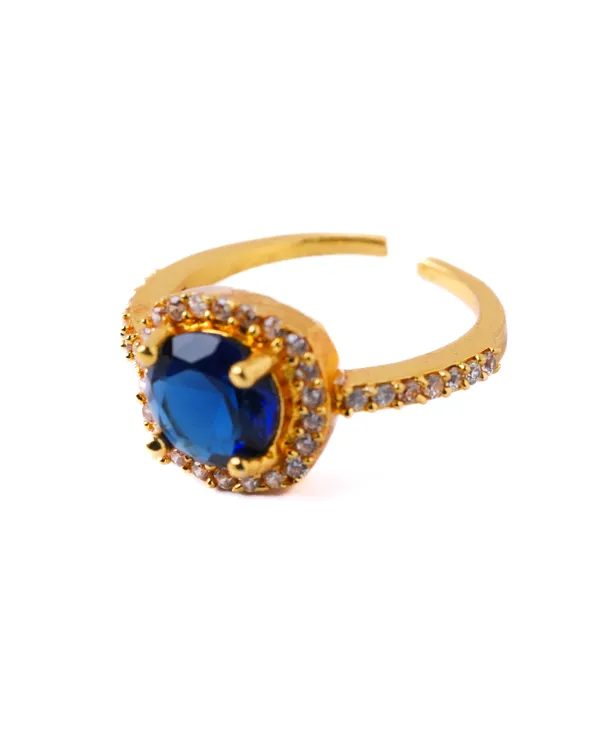Vosgi_Blue_Stone_South_Indian_Gold_Necklace_Classic_Jewellery