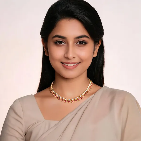 Mayil_Veli_Haaram_Necklace_Pink