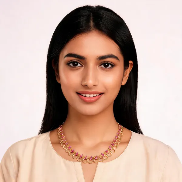 Pookkal_Veli_Necklace_Pink