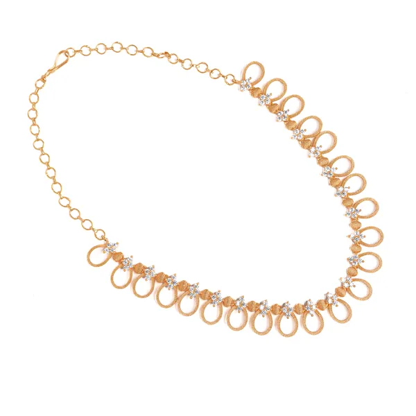 Pookkal_Veli_Necklace_-_White