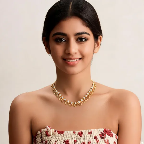 Pookkal_Veli_Necklace_White