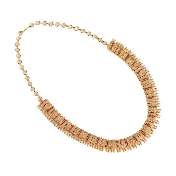 Malli_Veli_Necklace_-_Red_&_White