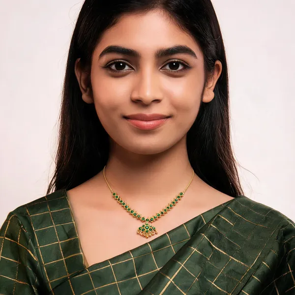Thamarai_Veli_Necklace_Green