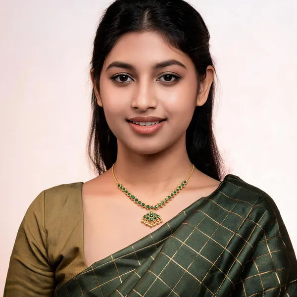 Thamarai_Veli_Necklace_Green