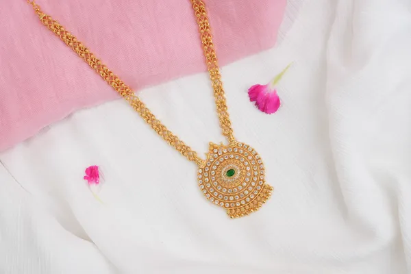 Kolam_Bloom_Haaram_Necklace_-_Green