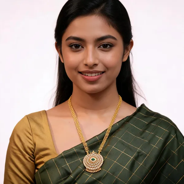 Kolam_Bloom_Haaram_Necklace_Green