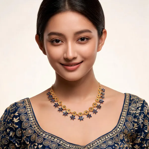 Yali_Bloom_Necklace_Blue