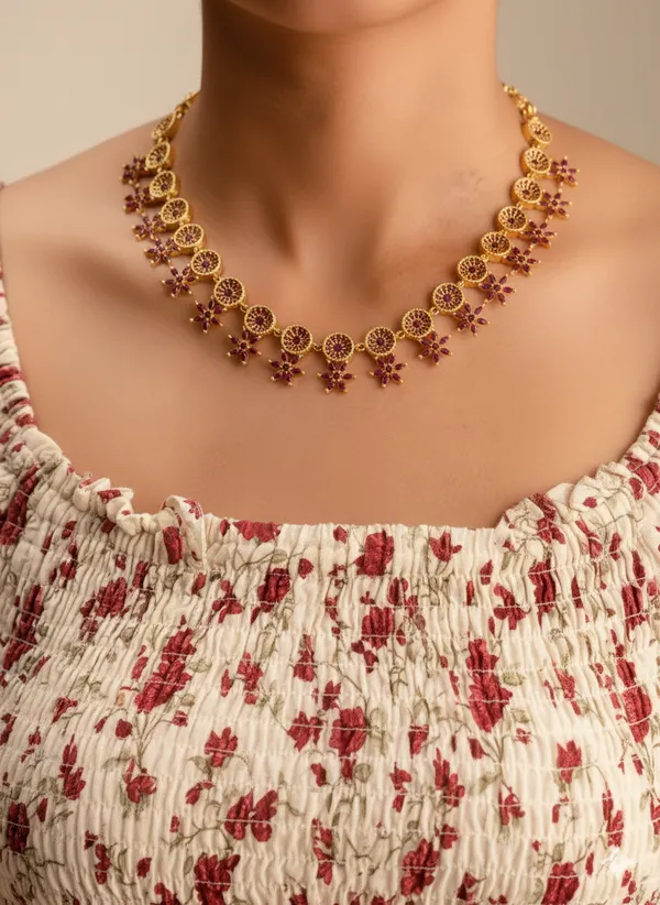 Yali_Bloom_Necklace_-_Pink