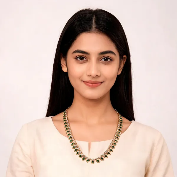 Mayil_Bloom_Necklace_Green