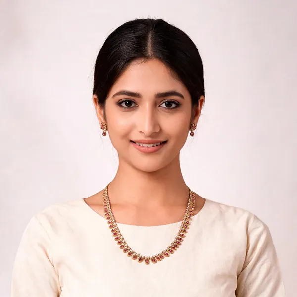 Mayil_Bloom_Necklace_Pink_And_White