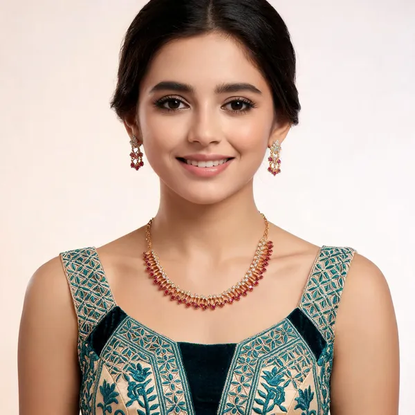 Lotus_Bloom_Necklace_Red_And_White