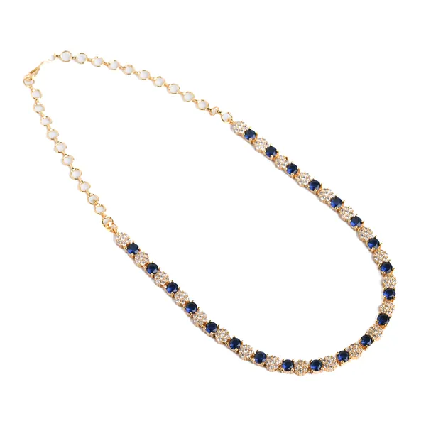 Mango_Bloom_Necklace_-_Blue