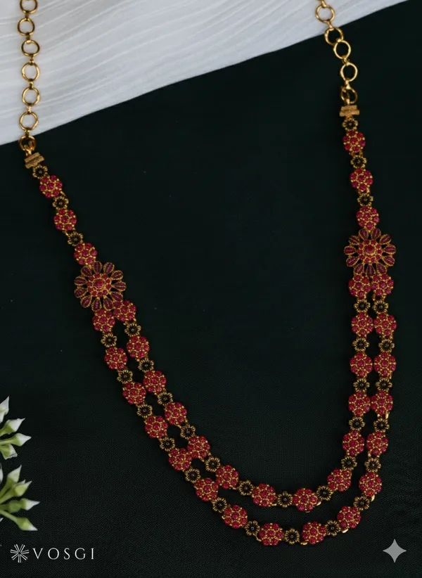 Mandapa_Necklace_-_Pink