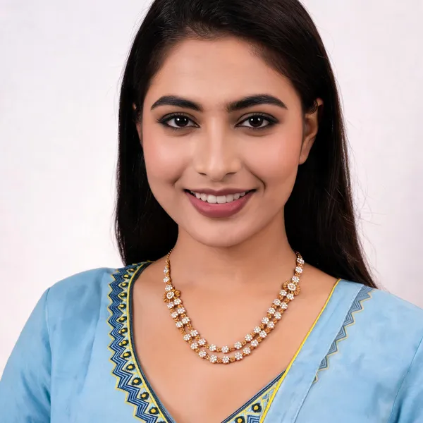 Mandapa_Necklace_White
