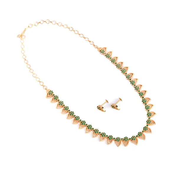 Chandra_Veli_Necklace_-_Green