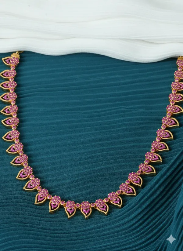 Chandra_Veli_Necklace_-_Pink