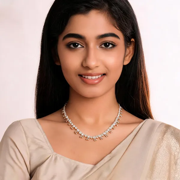 Sevanthi_Necklace_White