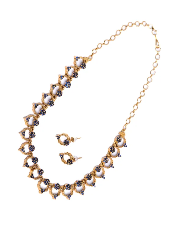 Parijatham_Necklace_-_Blue