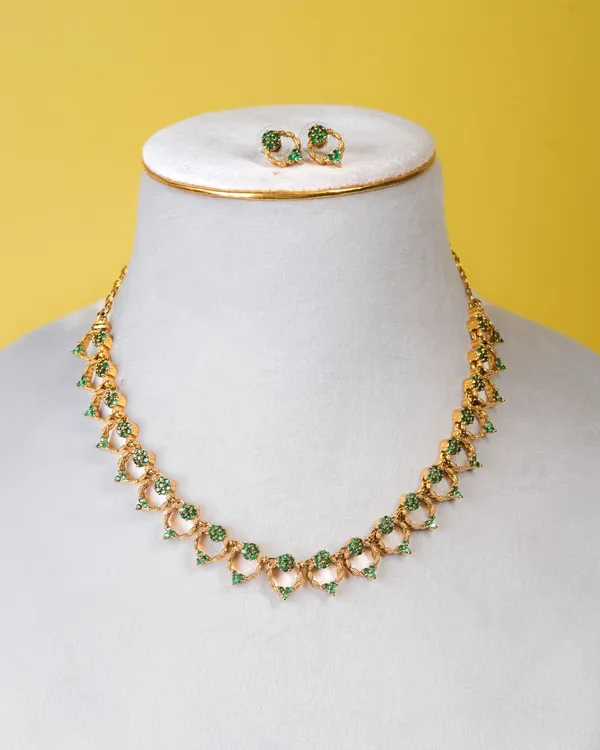 Parijatham_Necklace_-_Green