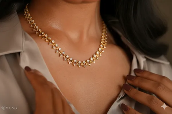 Parijatham_Necklace_-_White