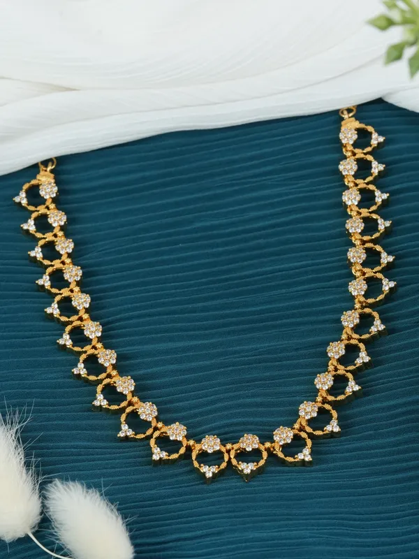 Parijatham_Necklace_-_White