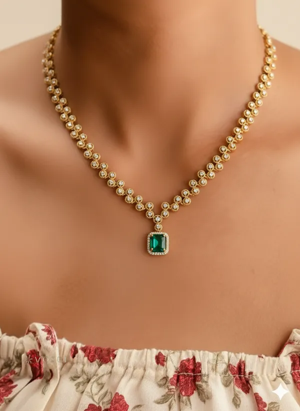 Hamsa_Veli_Necklace_-_Green