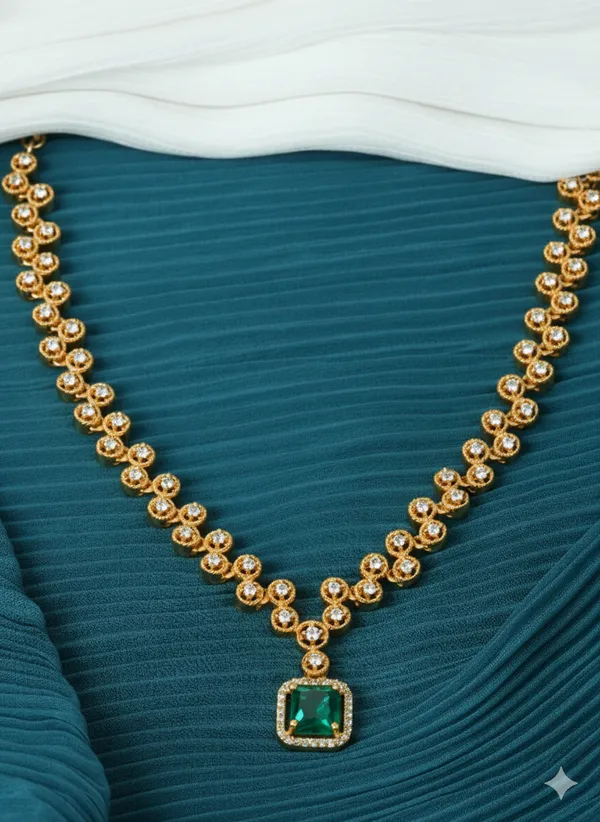 Hamsa_Veli_Necklace_-_Green