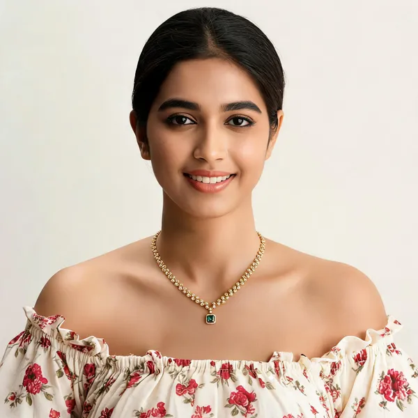 Hamsa_Veli_Necklace_Green