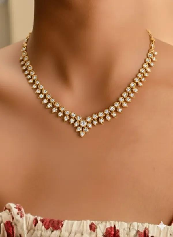 Gaja_Motif_Necklace_-_White
