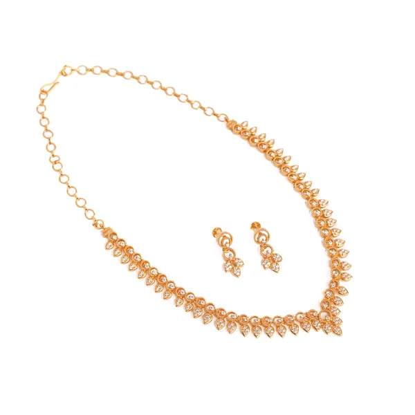 Gaja_Motif_Necklace_-_White