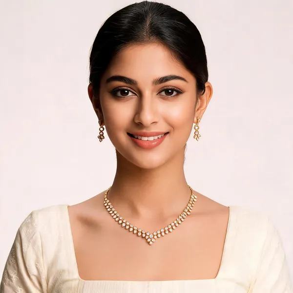 Gaja_Motif_Necklace_White