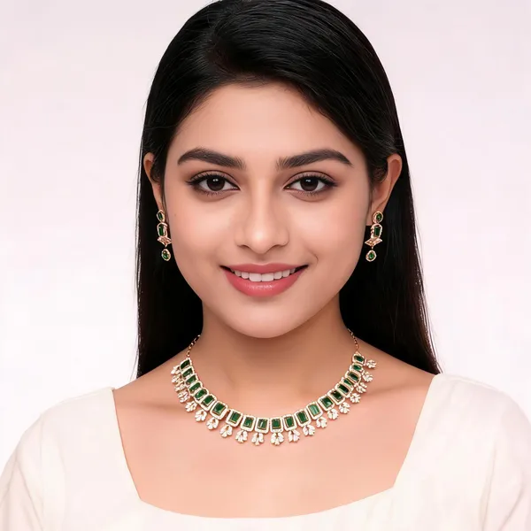 Peacock_Valli_Necklace_Set_Green