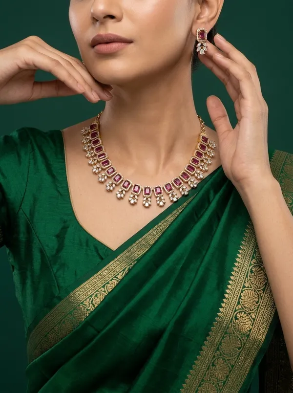 Peacock_Valli_Necklace_Set_-_Pink