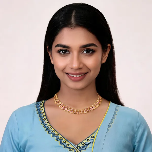 Nandi_Motif_Necklace_Pink
