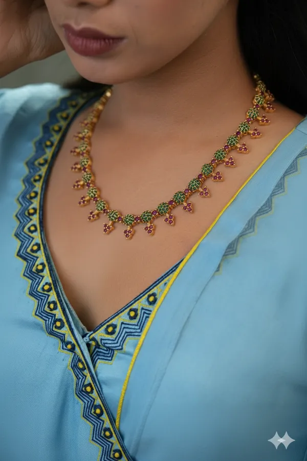 Temple_Arch_Necklace_-_Green