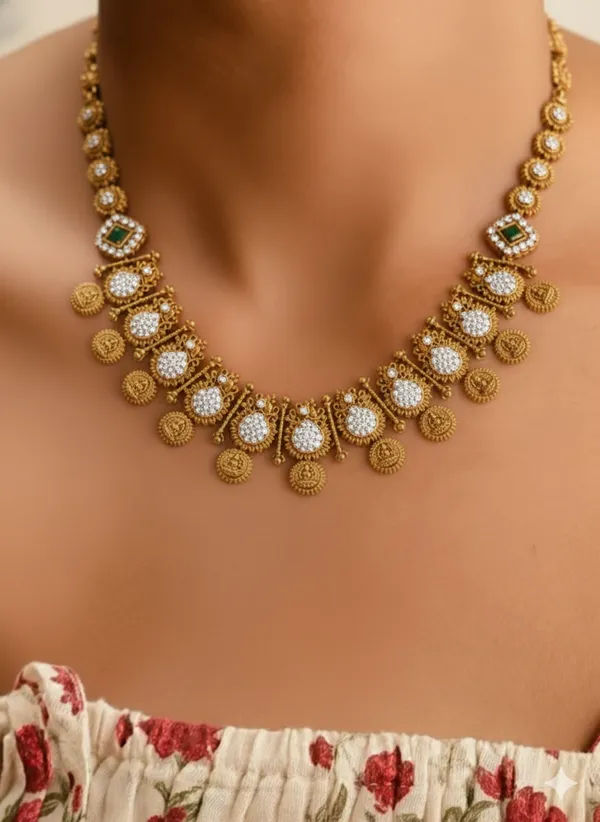 Rangoli_Necklace_-_White
