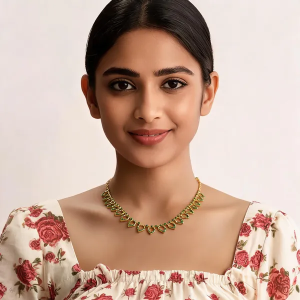 Muggu_Necklace_Green