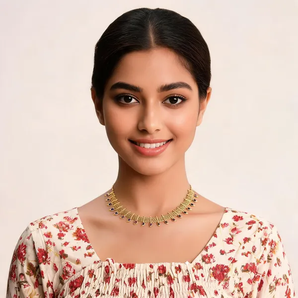 Kanjivaram_Necklace_Pink