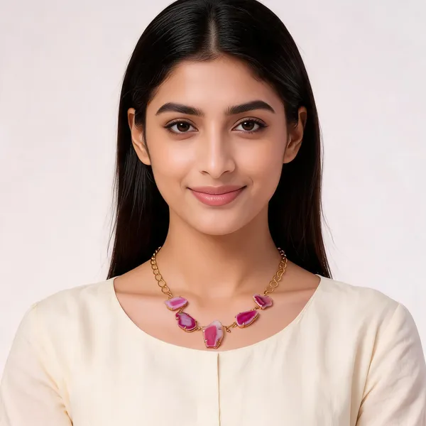 Kalasam_Necklace_Pink