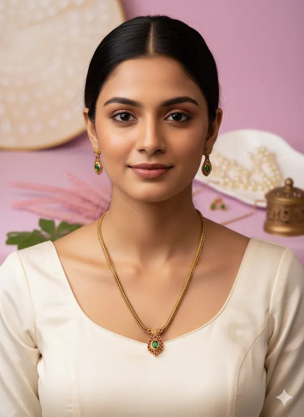Deepam_Necklace_Set_-_White