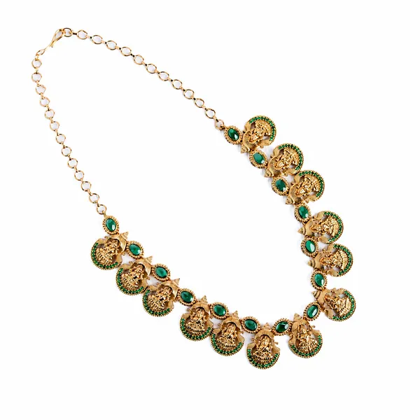 Temple_Bell_Necklace_-_Green